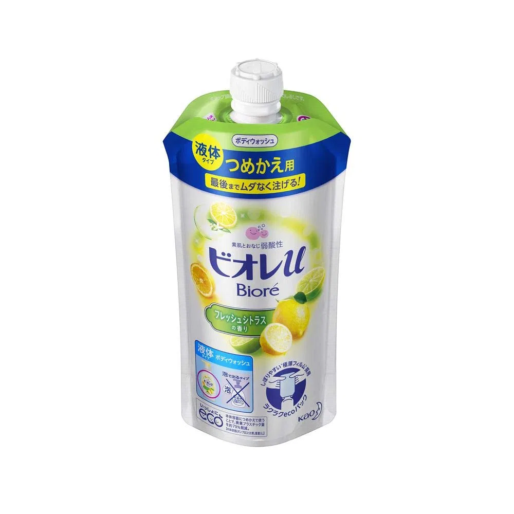 Гель для душа Biore U, 340 мл, Fresh Kao