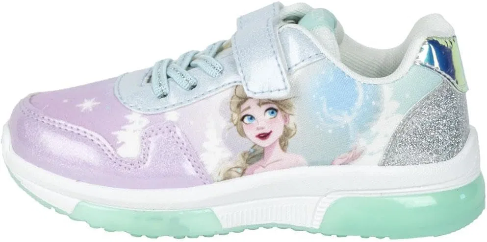 Детские кроссовки для девочек со светящейся подошвой Elsa Sports Lights Disney, Lilac