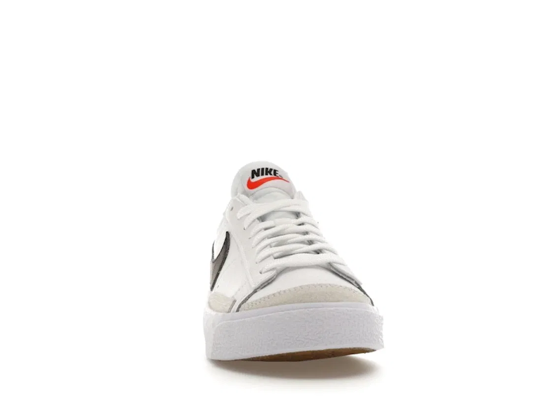 Детские кроссовки с низким профилем Nike Blazer Low 77 Vintage, White/Sail-Black — фото 2