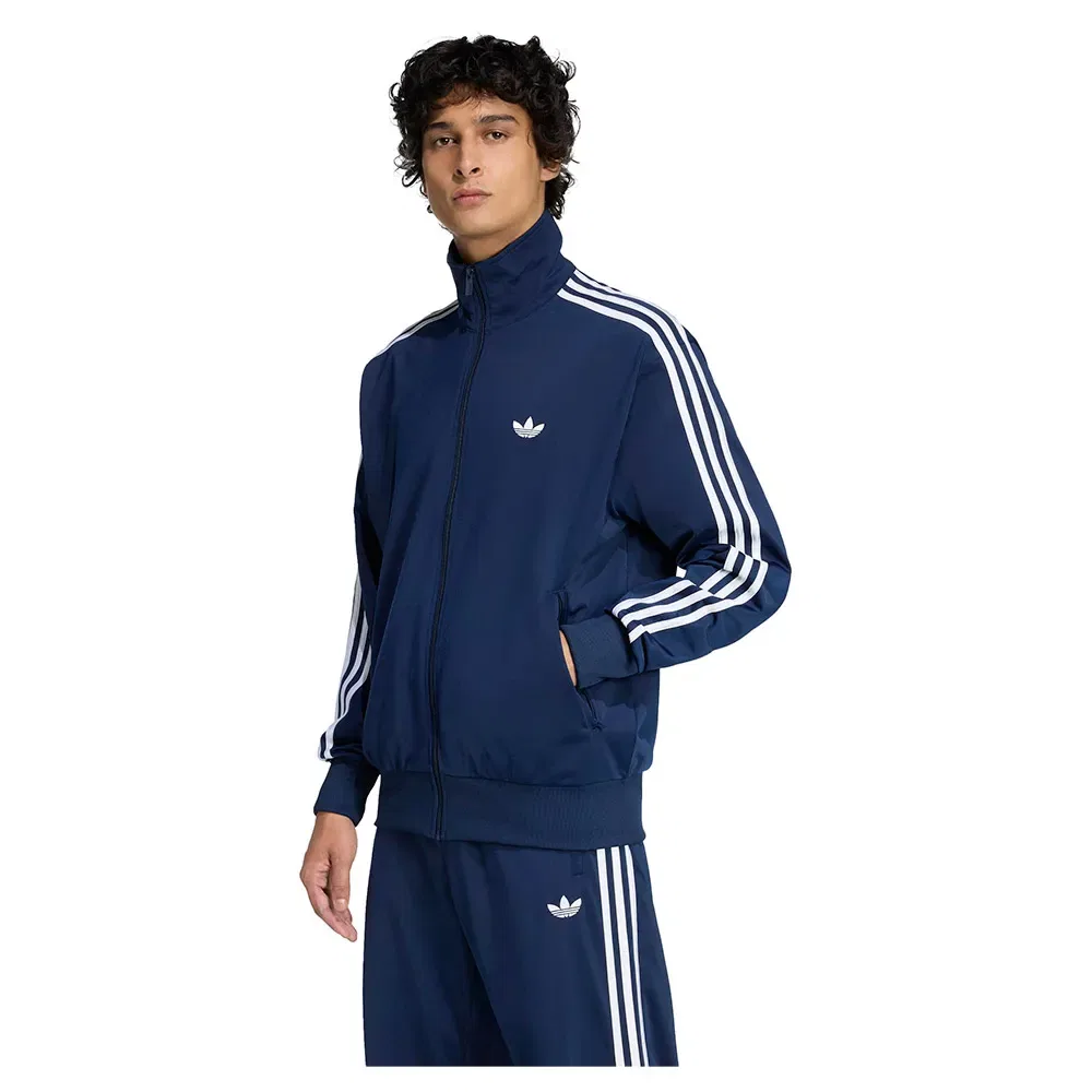 Свитшот на молнии Firebird Adidas Originals, синий