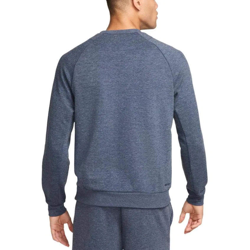 Мужской свитшот Nike Primary Fleece Dri-FIT UV Performance Crew, Obsidian — фото 2