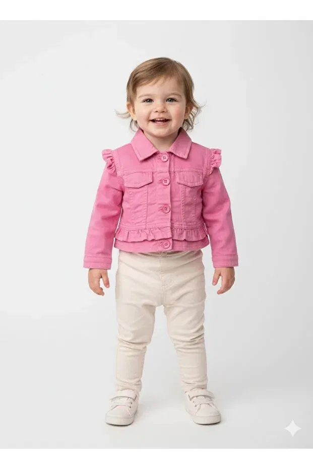 Джинсовая куртка для девочки Nk Kids