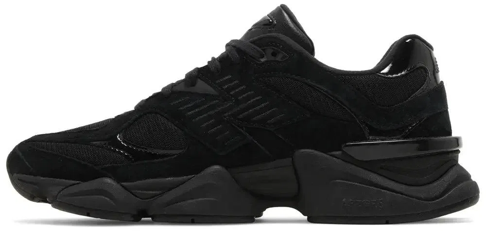 Детские кроссовки с двойной подошвой 9060 New Balance, Schwarz — фото 3