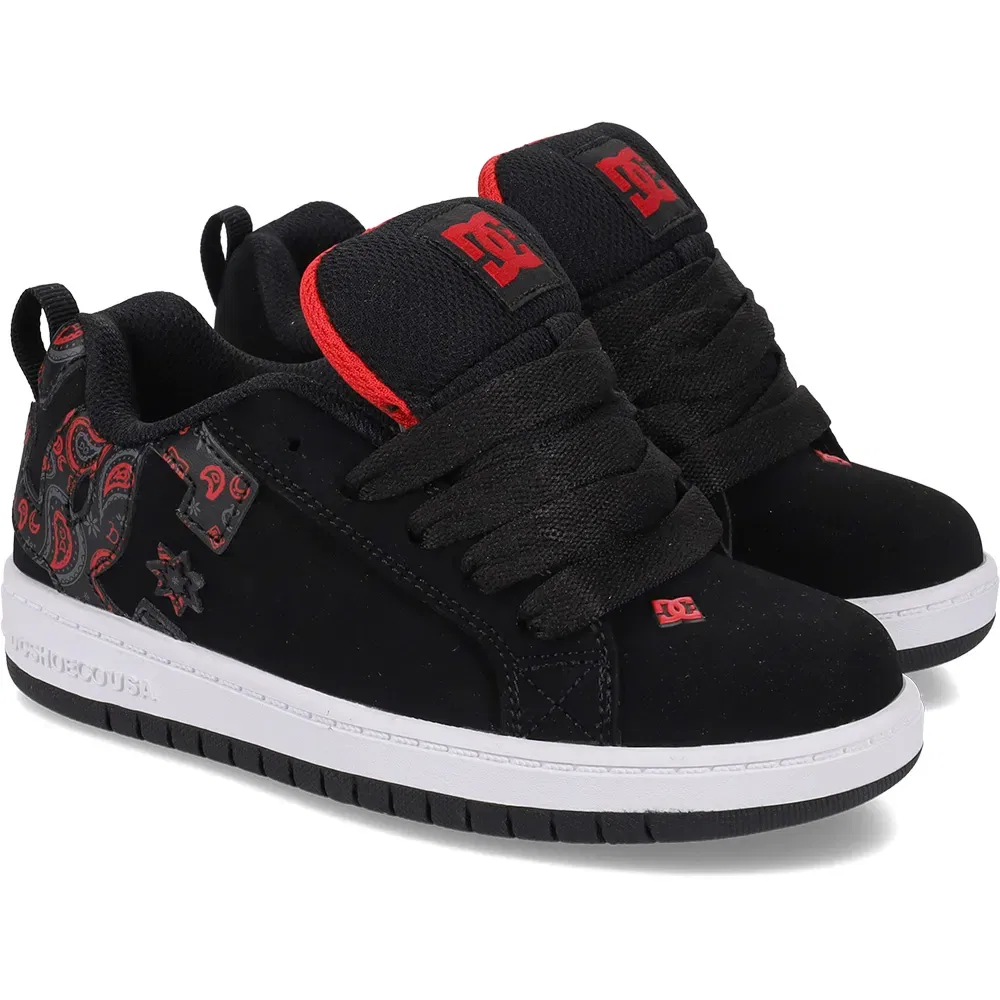 Кроссовки Court Graffik Dc Shoes, черный — фото 2