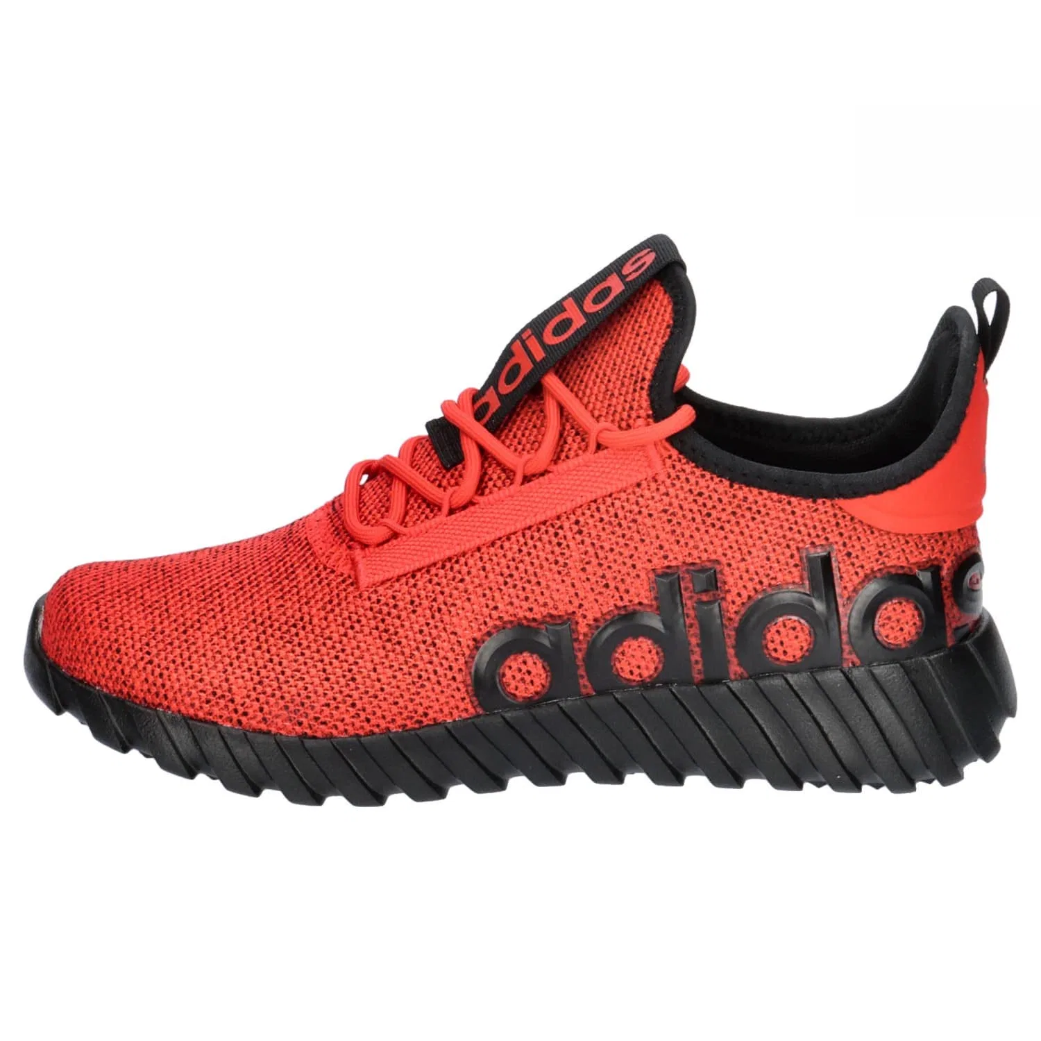 Детские кроссовки с текстурным верхом Adidas Kaptir 3.0 K, Better Scarlet Core Black Core Black — фото 2