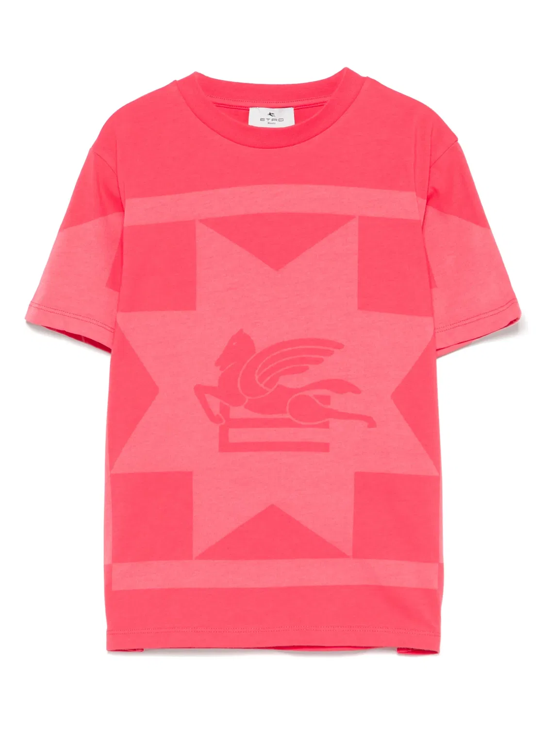 Т-shirt с принтом "Pegaso" ETRO, розовый