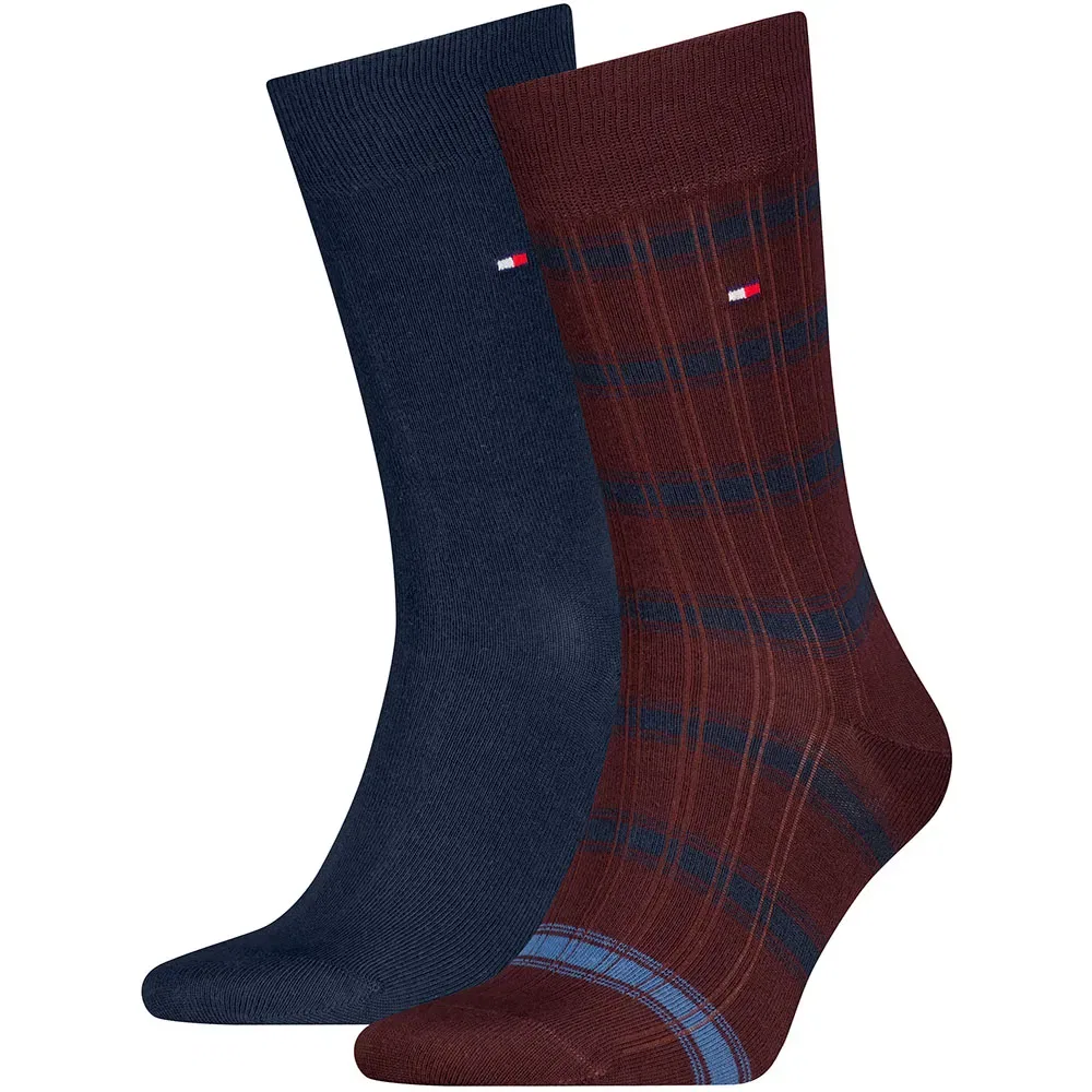 Мужские хлопковые носки Tommy hilfiger Rib Stripe, Multicolor