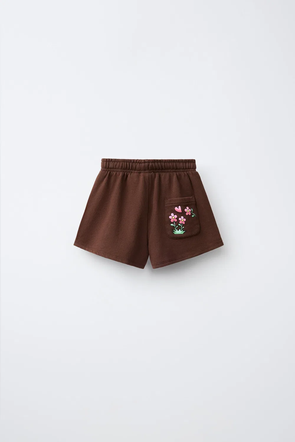 CAPIBARA CAPYFUN ПРИНТ ШОРТЫ-БЕРМУДА ZARA, Brown — фото 2