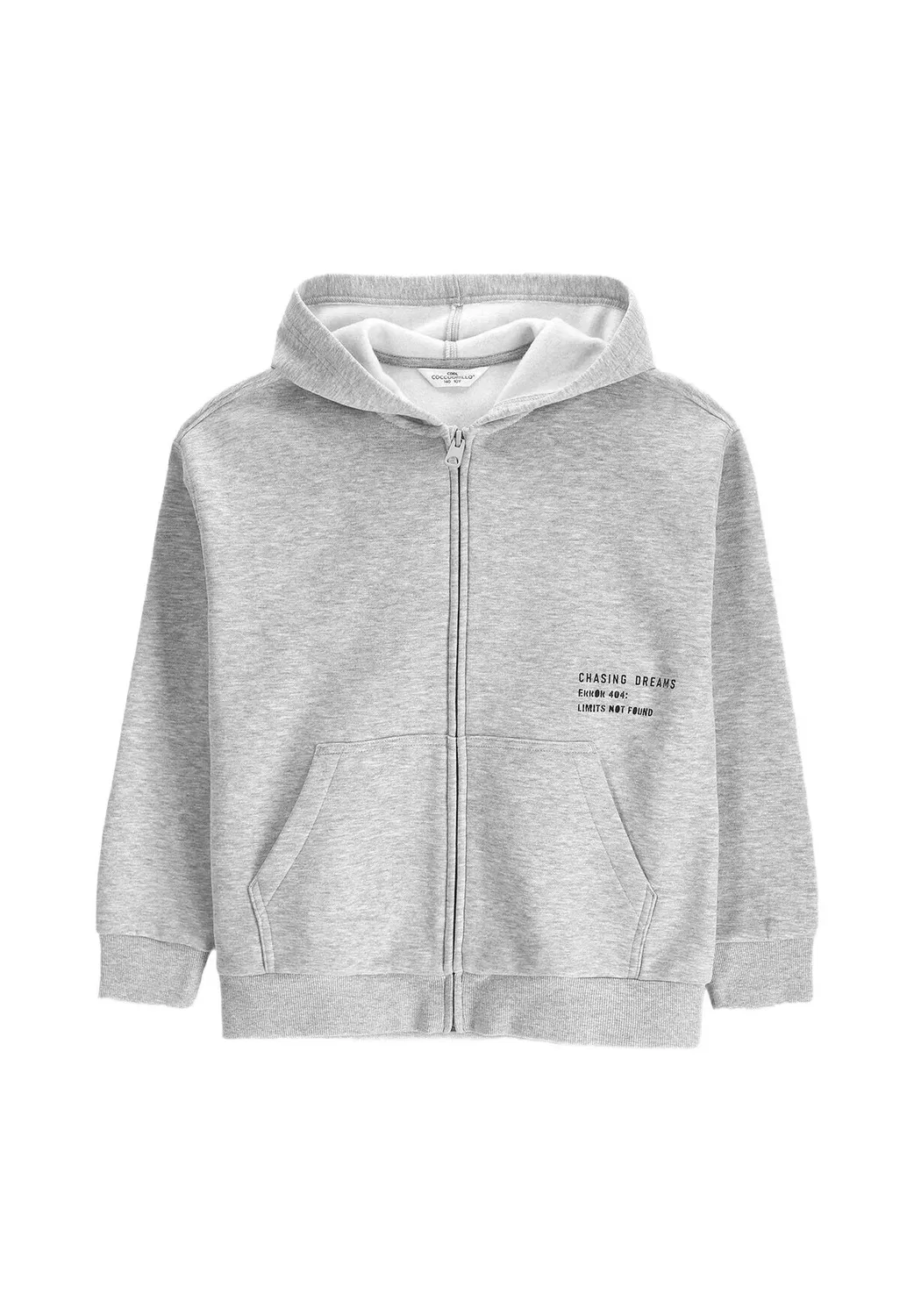 Kapuzenjacke - толстовка на молнии Coccodrillo, Grey