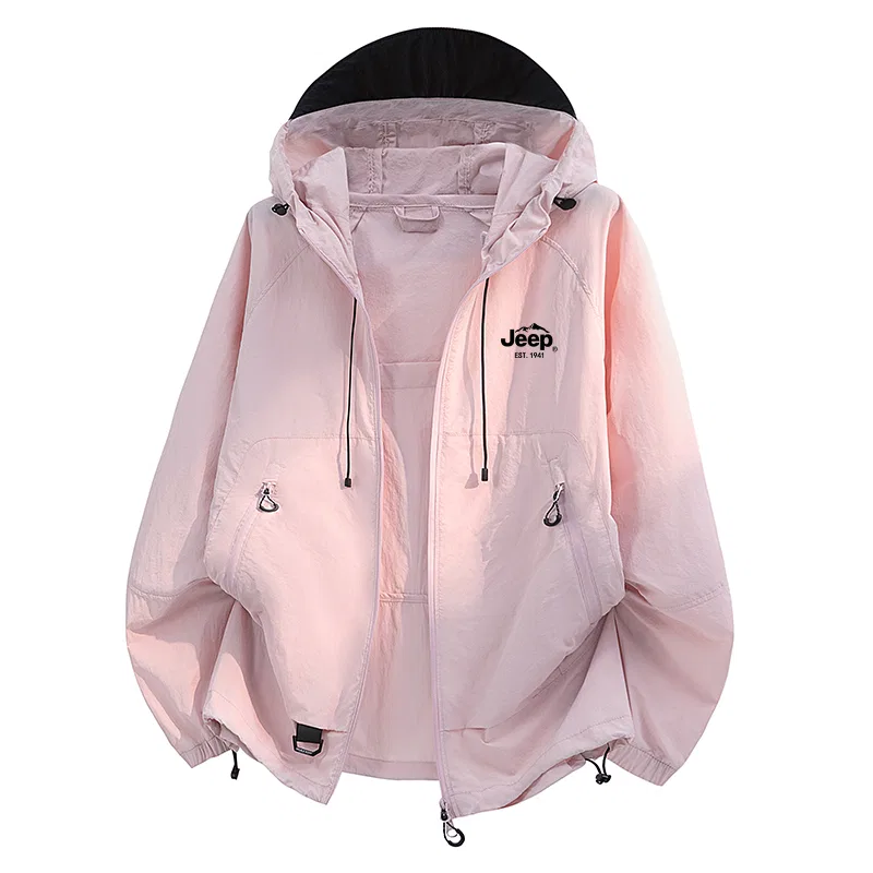 Детская ветровка с капюшоном из коллекции Ice Peak Sun Protection, Jeep, Shell Chestnut Pink