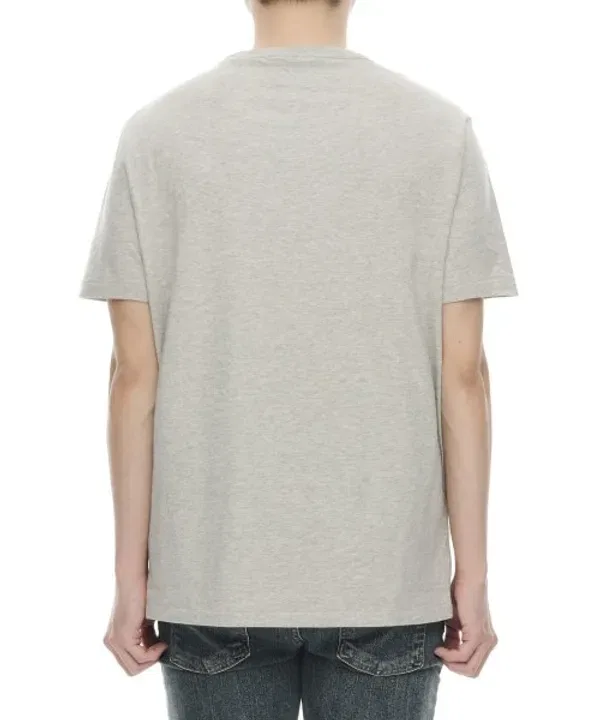 Футболка с коротким рукавом, slim fit, Polo Ralph Lauren, серый — фото 3