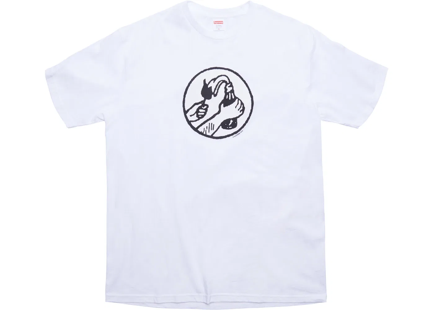 Футболка с принтом Tee Supreme, White