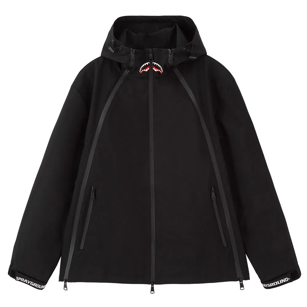 Детская куртка хлопковая SPRAYGROUND, Dark Gray — фото 3