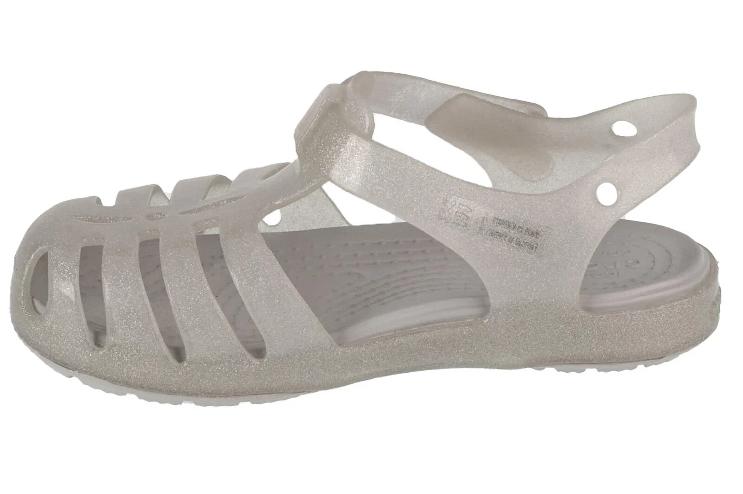 Детские сандалии с технологией LiteRide Isabella Crocs, Silver — фото 2