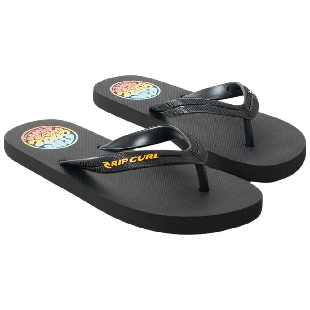 Шлепанцы Rip Curl Wetty Fade Bloom, черный