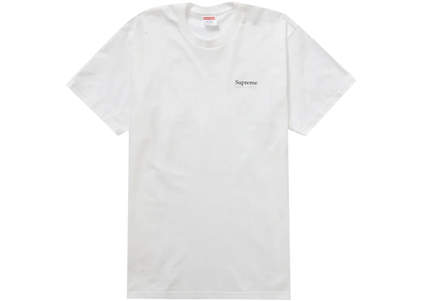 Мужская футболка с принтом Supreme Blowfish Tee, White — фото 2