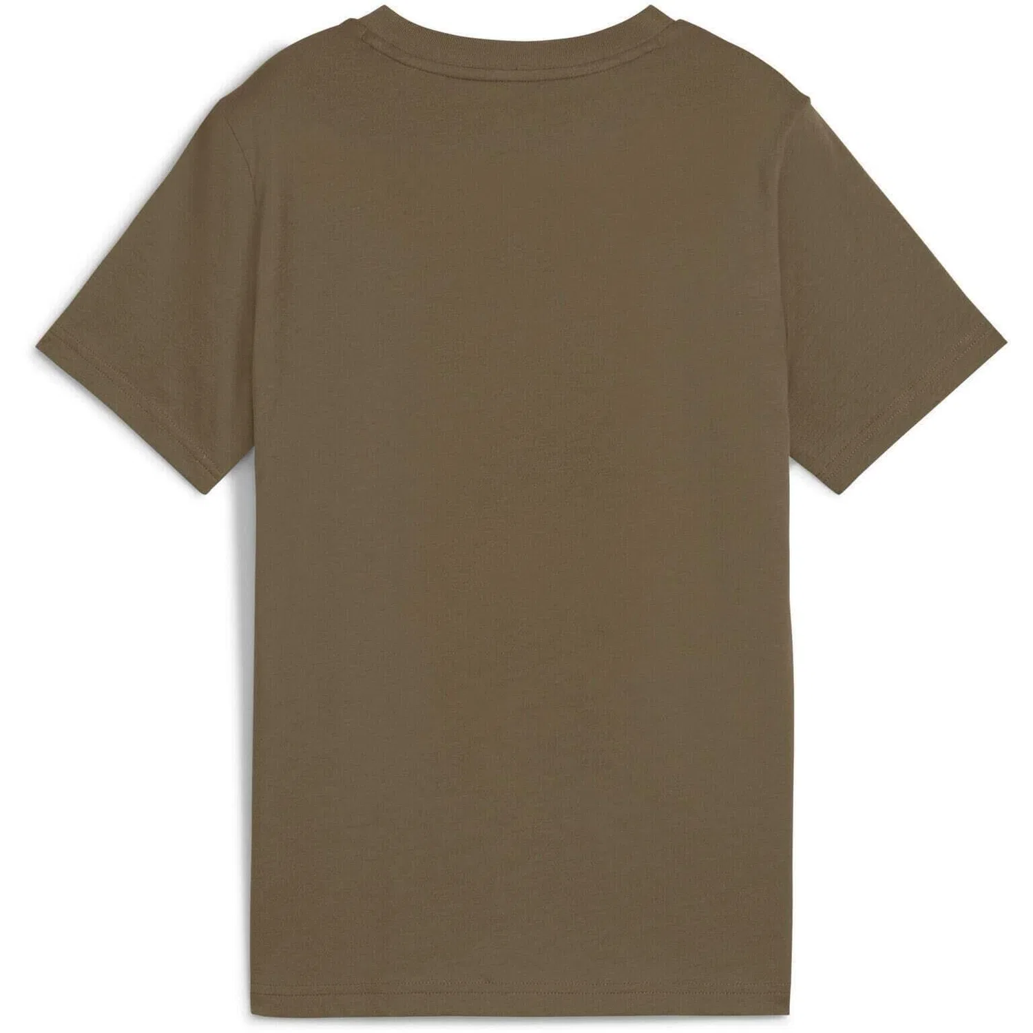 Детская футболка с принтом Puma Ess 2 Color No.1 Logo Tee B, Braun — фото 2