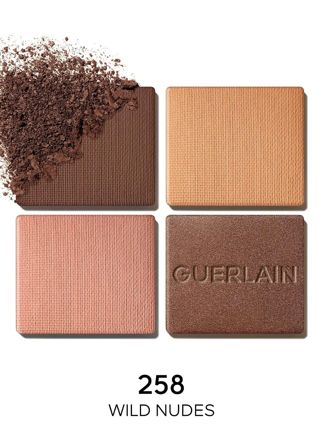 Тени для век 4 Couleurs, Guerlain, 8.8 г, 258 Wild Nudes — фото 2