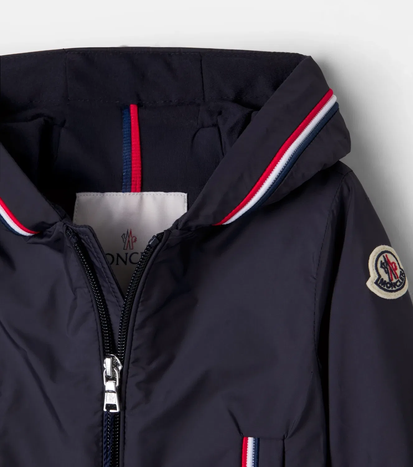 Куртка с капюшоном Baby Granduc Moncler Enfant, синий — фото 3