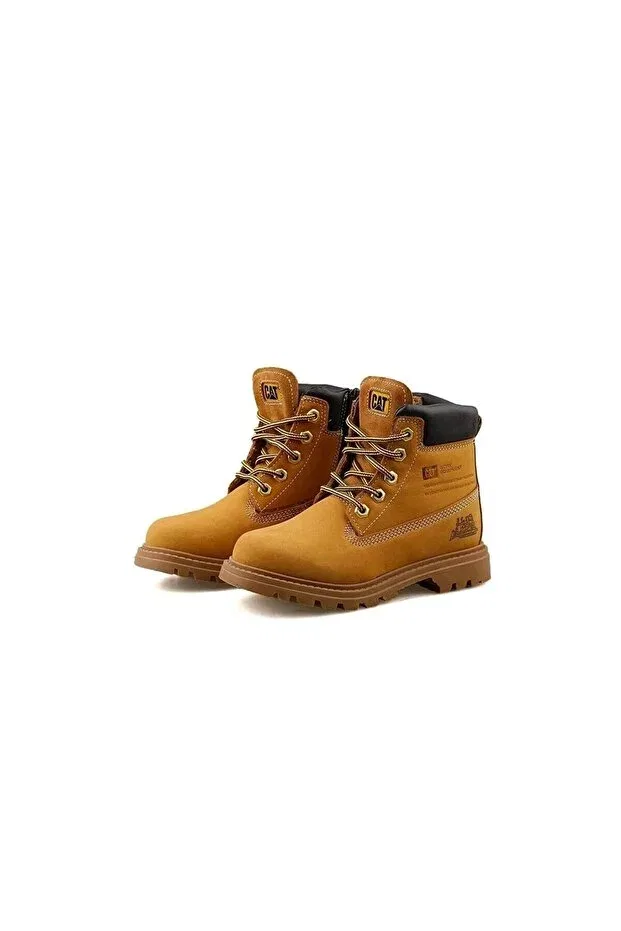 Детские ботинки для девочек с узором Caterpillar, Honey Nubuck — фото 3