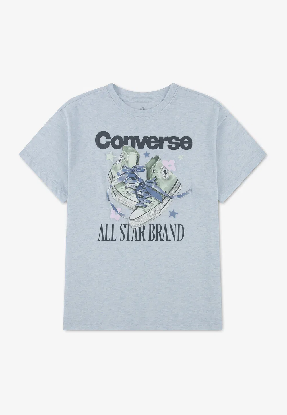 Футболка с принтом «Ленты» Converse, Cold Touch Heather — фото 4