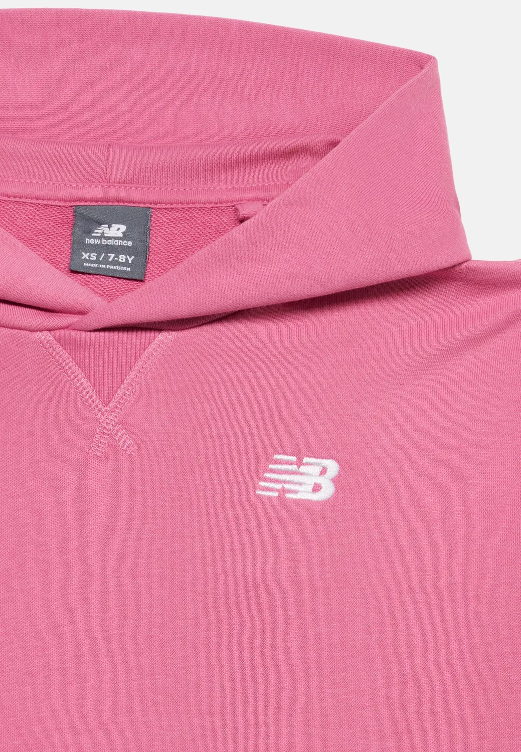 Худи с небольшим логотипом - худи New Balance, Pink Eraser — фото 4