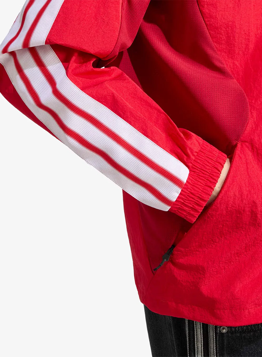 Куртка-трек с воротником-стойкой Fc Bayern Home Anthem Adidas, track top — фото 4