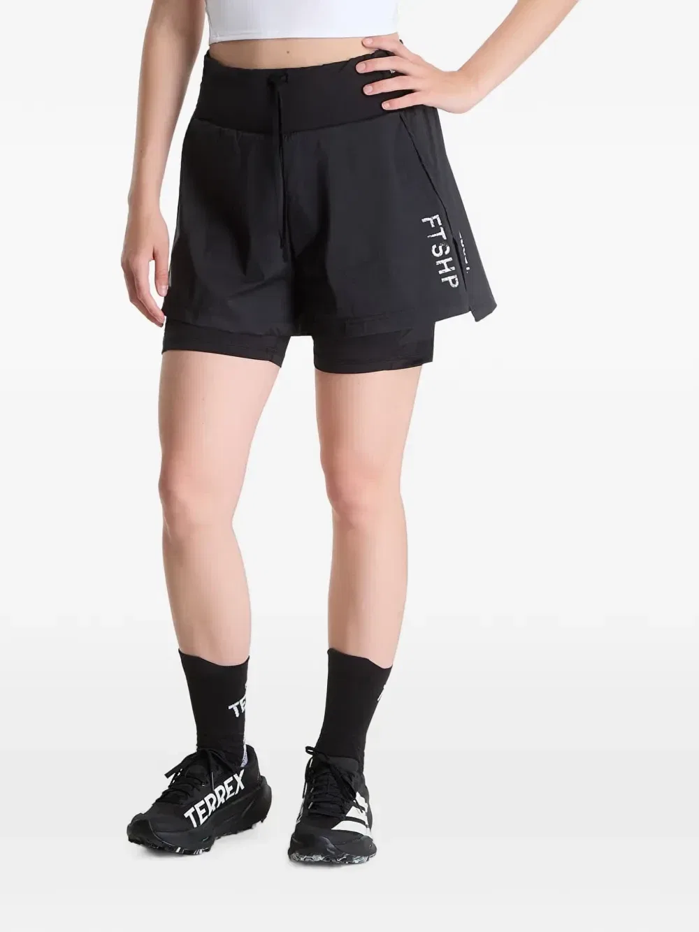 Многослойные шорты Terrex Stargazer Adidas, черный
