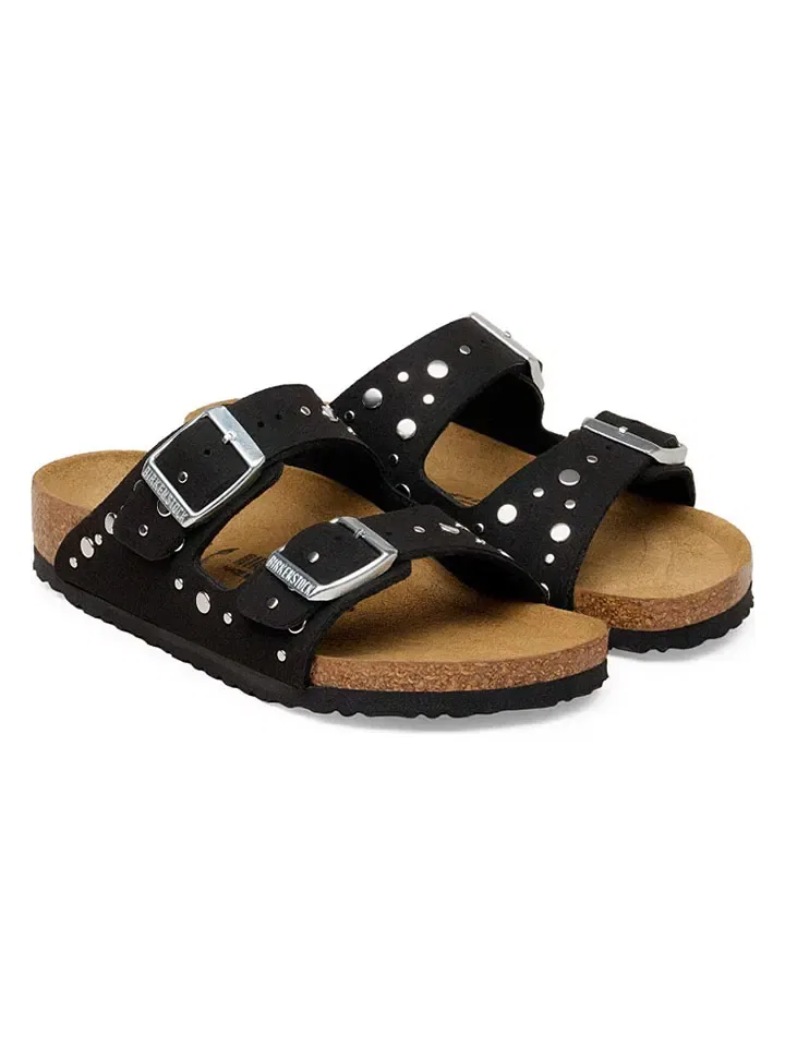 Мюли Arizona Rivet Birkenstock, черный — фото 2