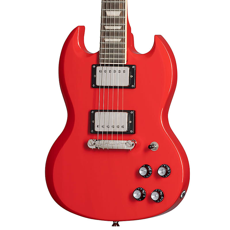 

Электрогитара Epiphone Power Players SG, красная лава, с сумкой для переноски Power Players SG Electric Guitar, , With Gig Bag