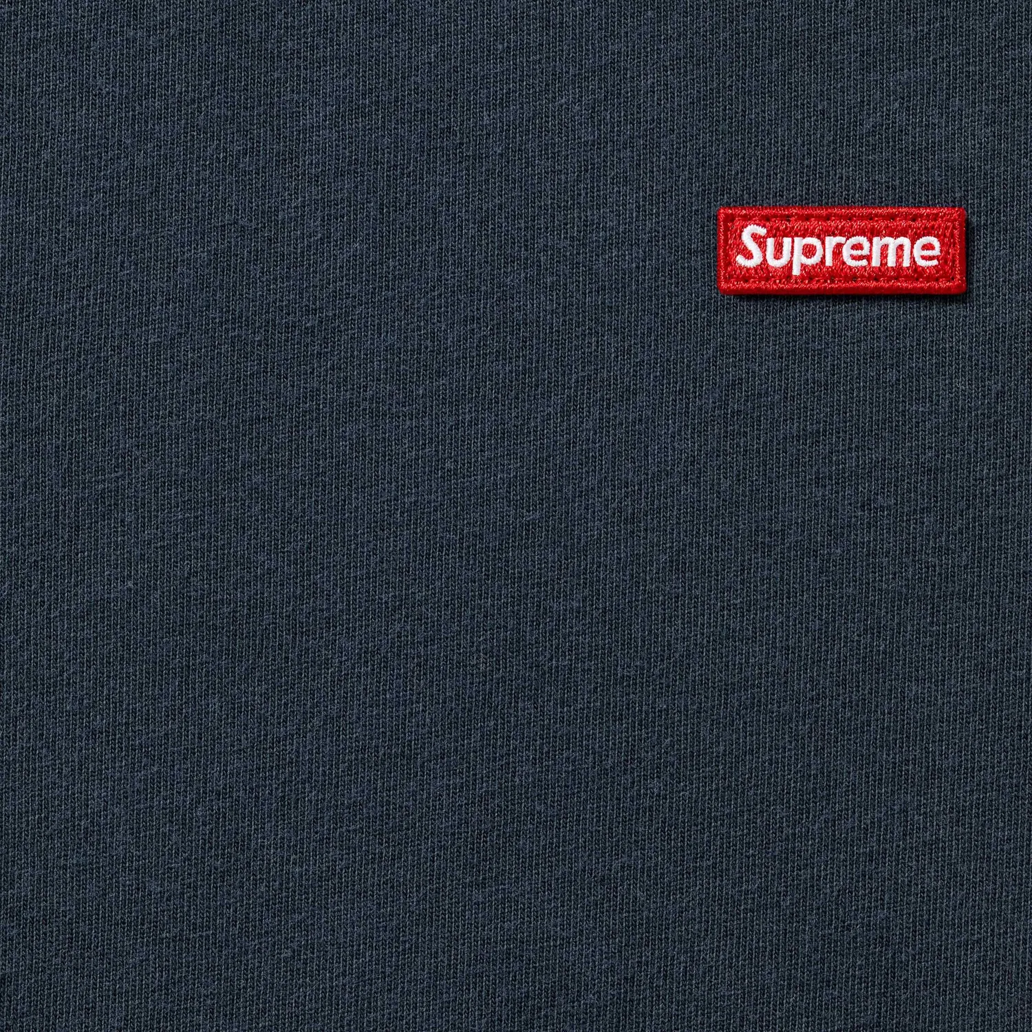 Футболка с принтом Small Box Tee Supreme, Navy — фото 2
