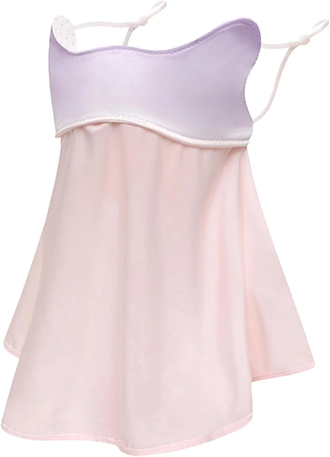 Солнцезащитная маска для лица и шеи Kikumi с защитой глаз, Pink Purple