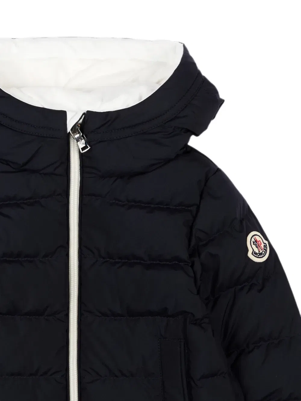 Стеганая куртка с капюшоном Brannock Moncler Enfant, синий — фото 3
