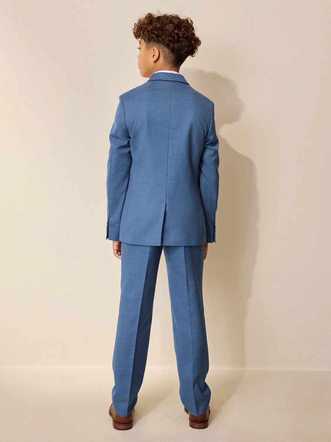 Пиджак однобортный, Tailored Fit, Blue Skinny Fit Suit Jacket Next, синий — фото 2