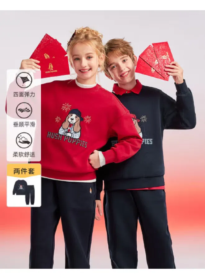 Комплект с длинным рукавом худи и штаны Hush Puppies