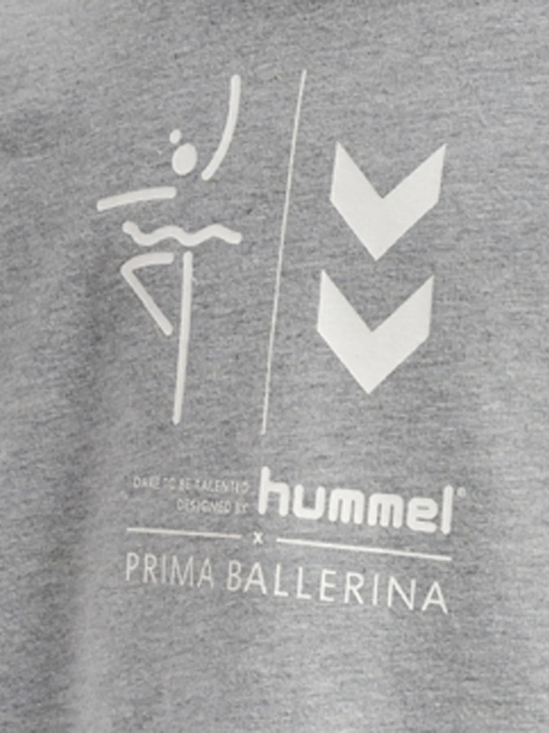 Детский свитшот с принтом Hmlprima Bee Hummel, Grau — фото 3
