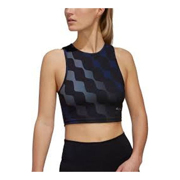 Топ x marimekko майка с принтом иконок поездов Adidas, черный — фото 2