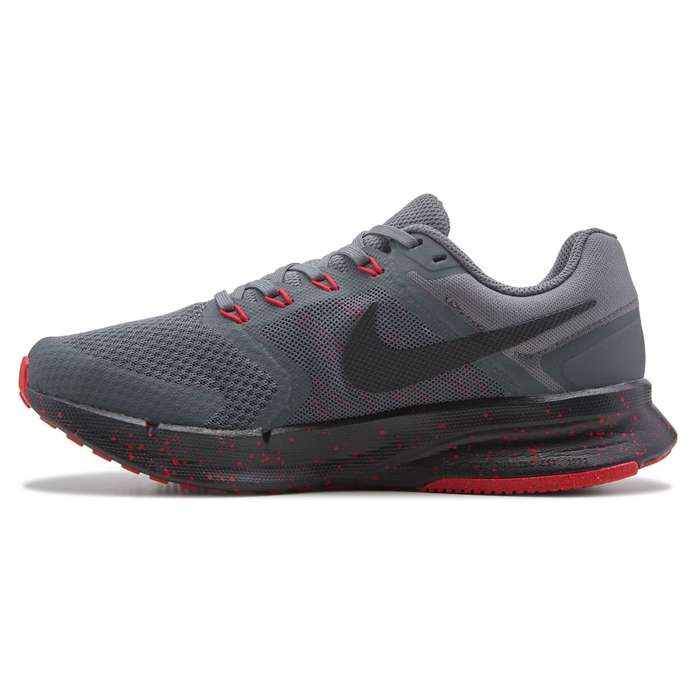 Кроссовки для бега Nike Run Swift 3, серый/черный/красный — фото 3