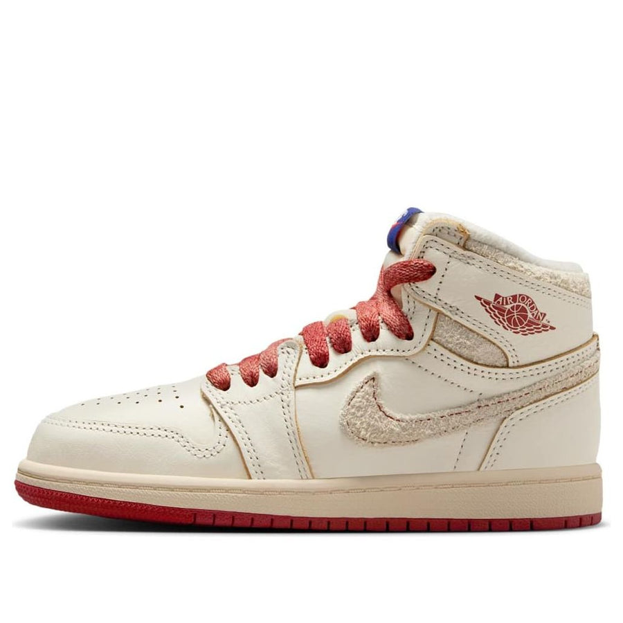 

Кроссовки (PS) Air Jordan 1 High OG 'Rare Air Sail Cinnabar', бежевый