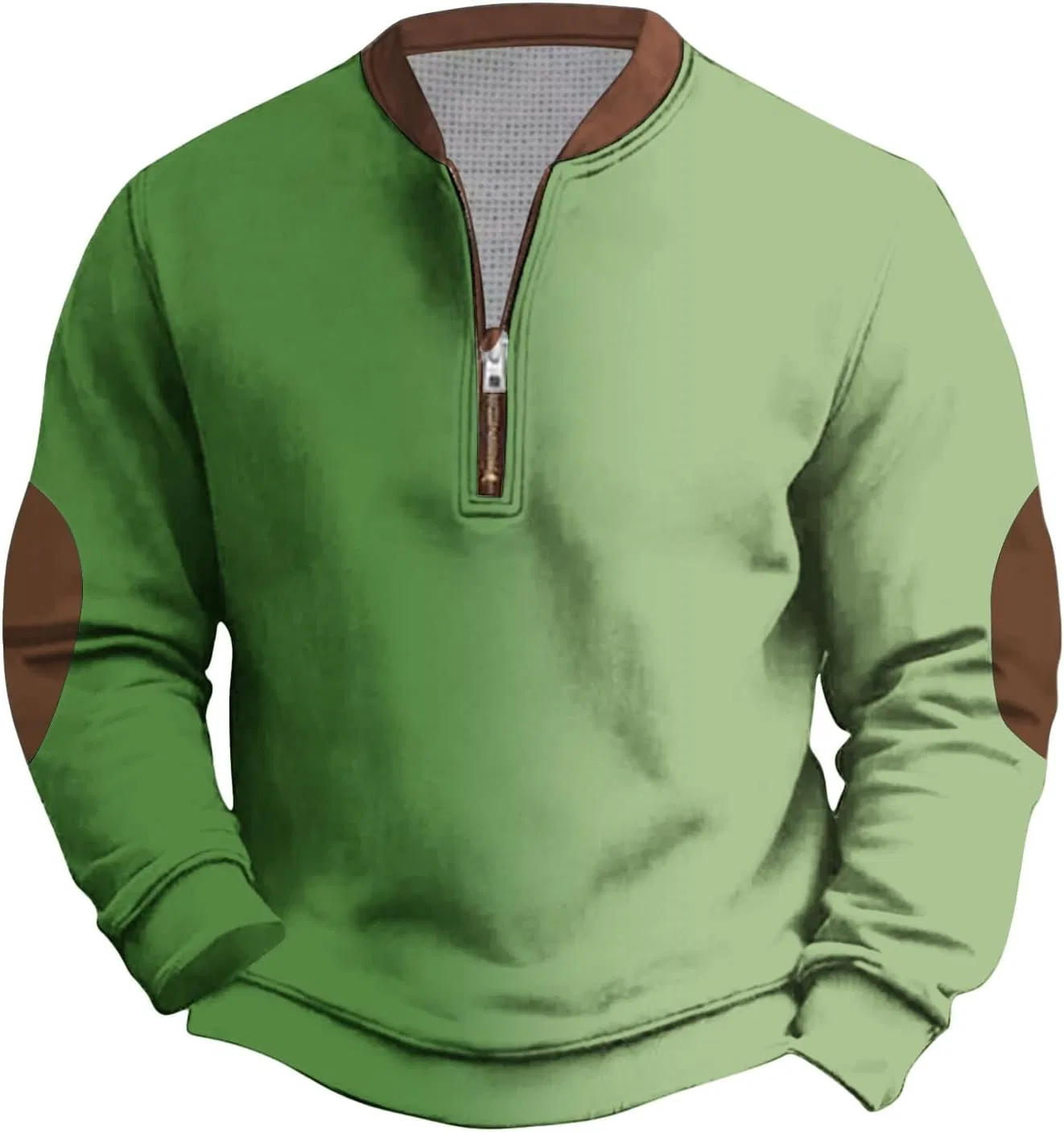 Мужская футболка с принтом трилистника Irish Holiday Pullover, Green