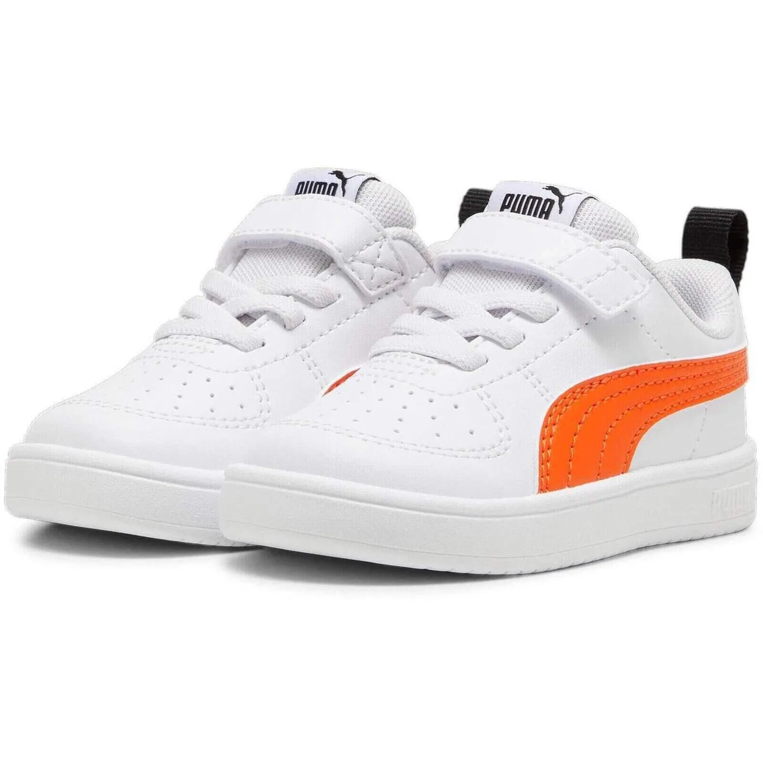 Детские кроссовки из экокожи Puma Rickie Ac Inf, Weiß — фото 3