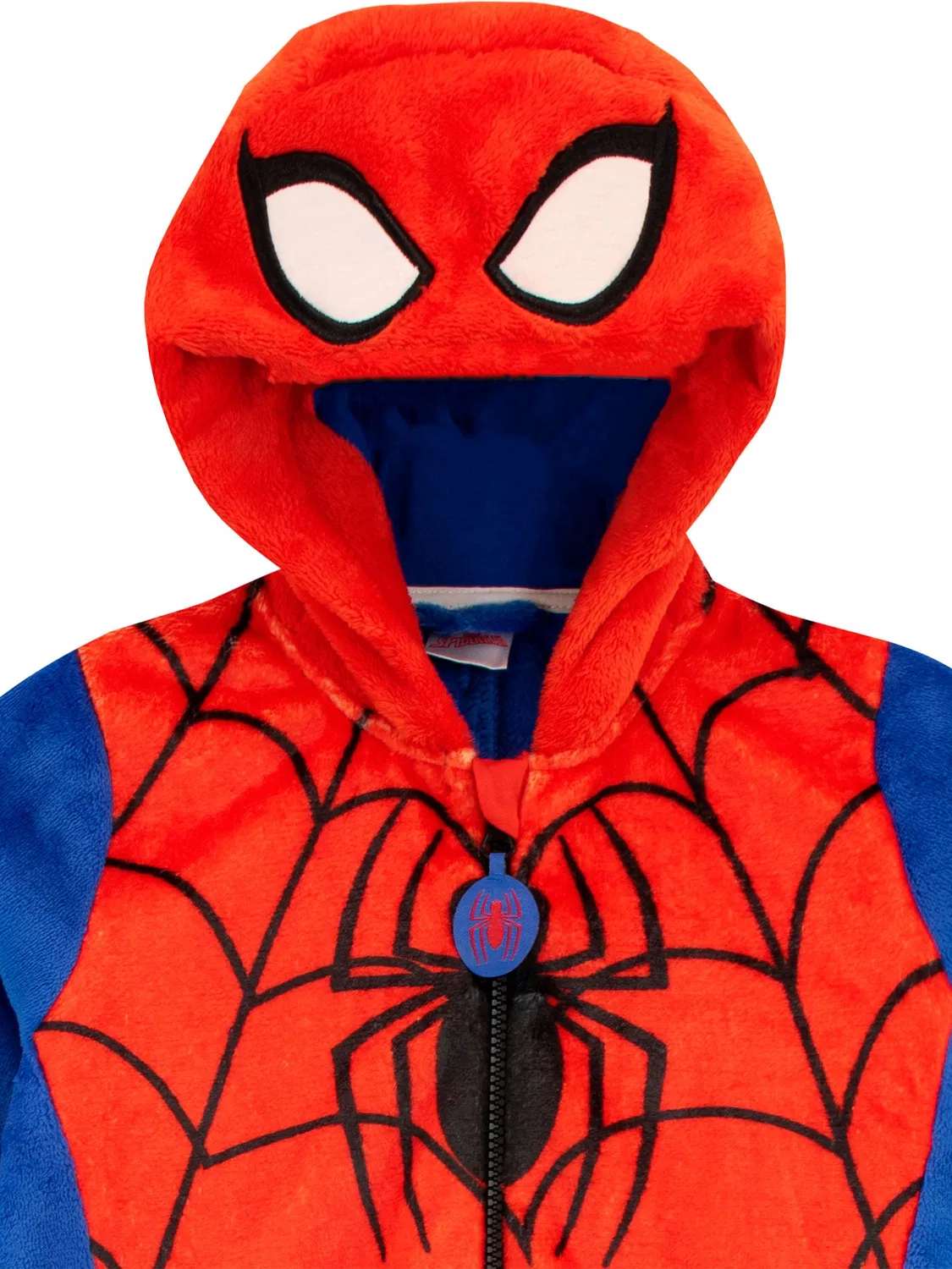 Комбинезон-пижама с капюшоном Spider-Man Character, красный — фото 2