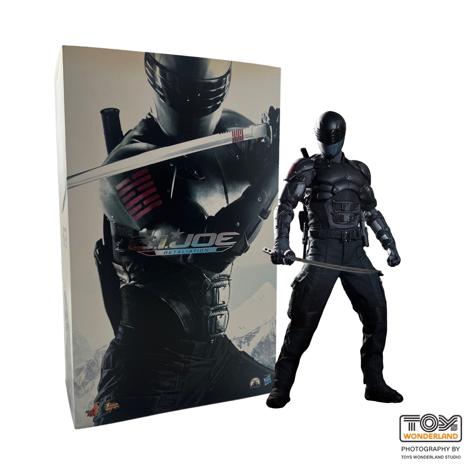 

Фигурка Hot Toys G.I. Joe Retaliation, Snake Eyes MMS192, 30 см