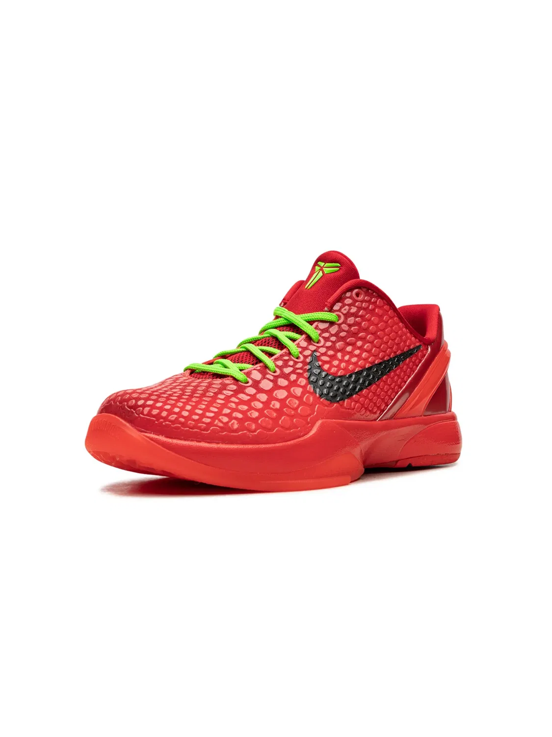 Кроссовки Nike Zoom Kobe 6 Protro "Reverse Grinch", красный — фото 2