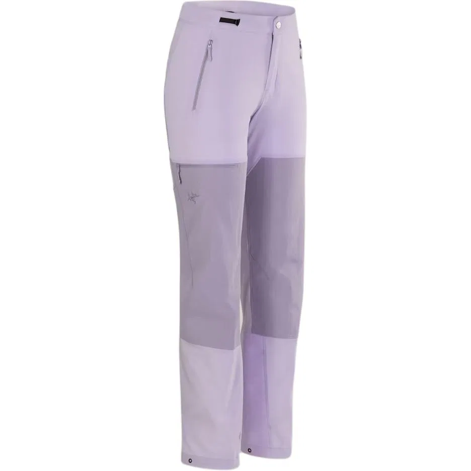 Женские брюки прямого кроя Arcteryx, Цвет Mallow Purple/Rock Frost Purple/Mallow/Velocity
