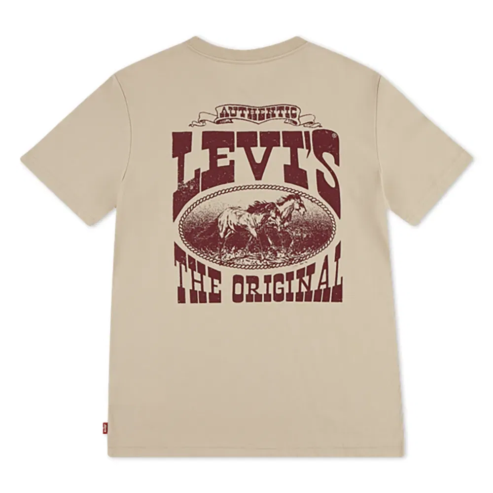 Футболка Galloping Free Levi's, бежевый — фото 2