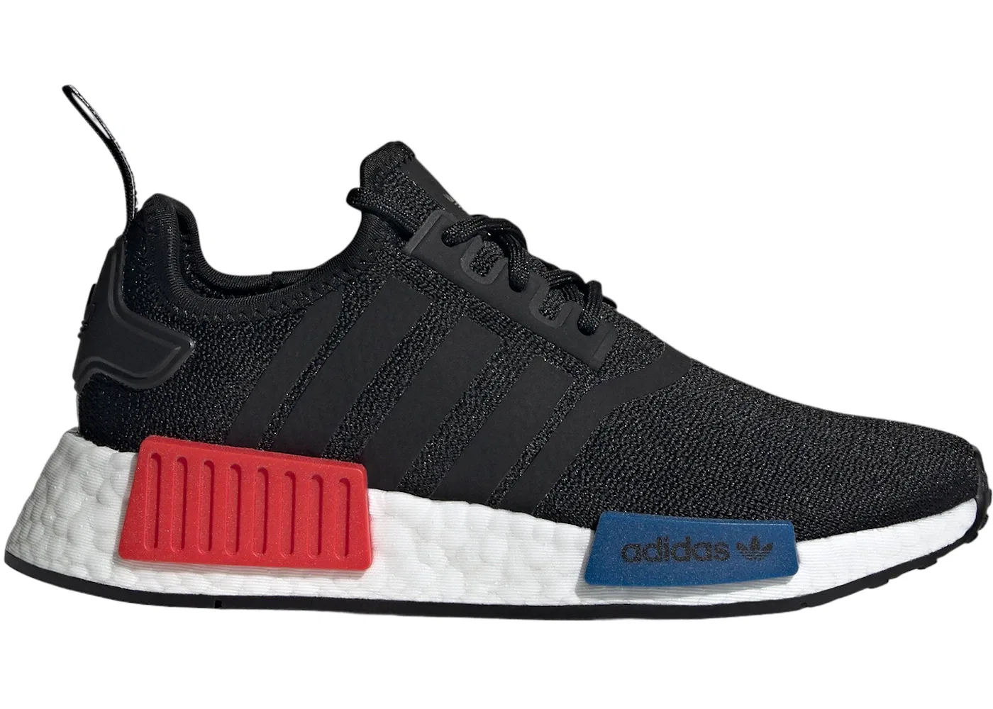 Детские кроссовки Lifestyle с принтом Adidas NMD R1 Refined, Core Black Core Black Cloud White