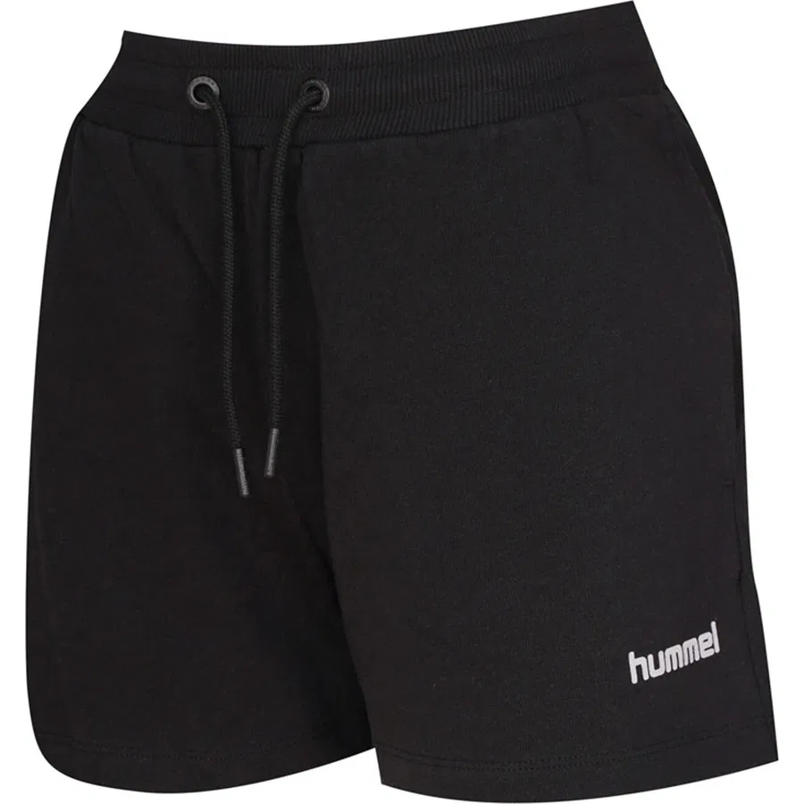 Шорты спортивные с регулируемым поясом Hummel, Черный — фото 3