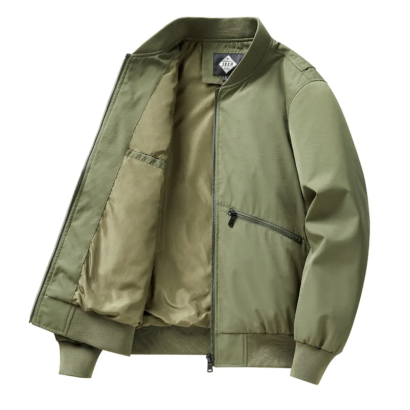 Детская куртка-пилот с бейсбольным воротником JEEP SPIRIT, Army Green