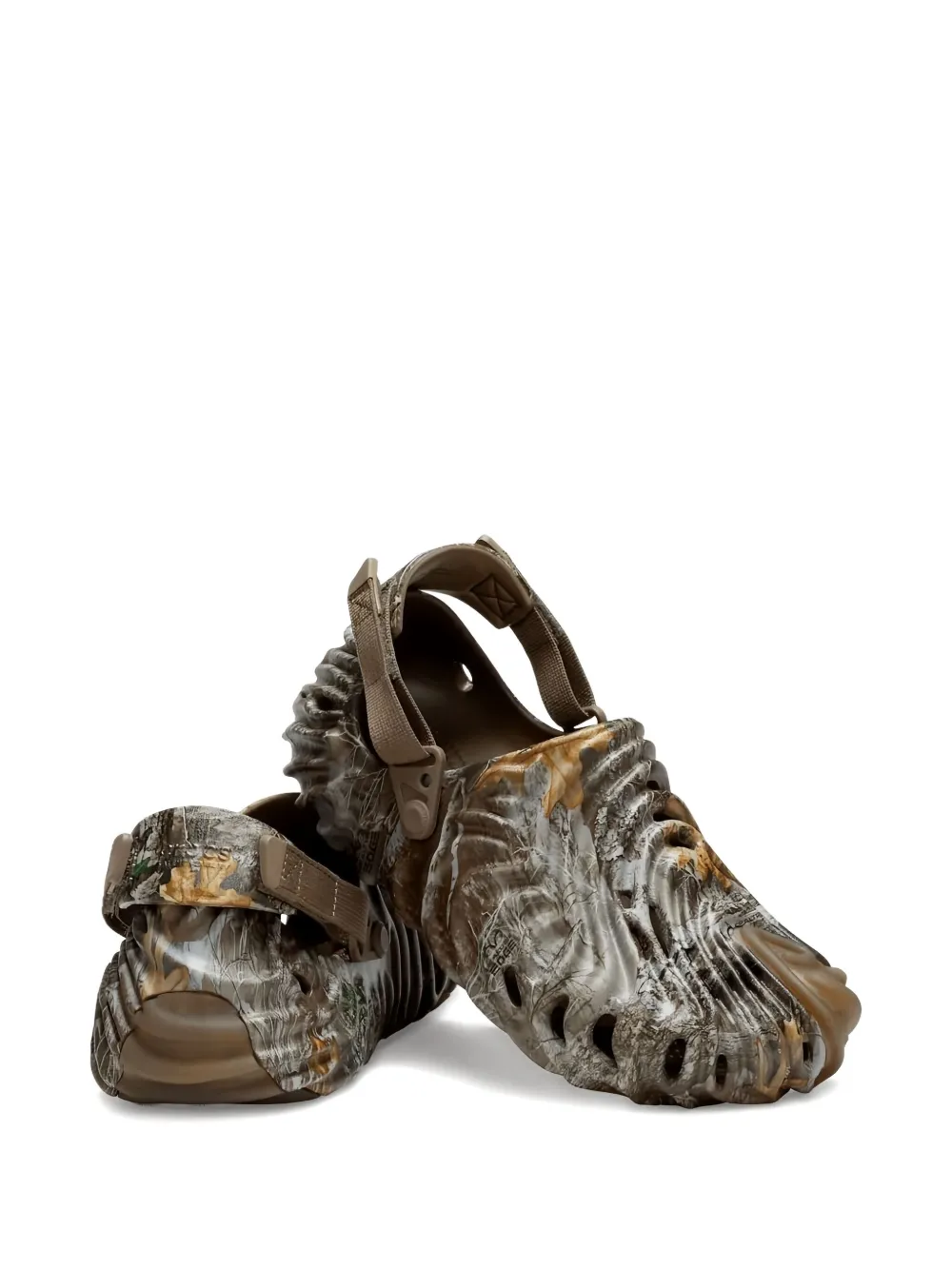 Сандалии Pollex Clog Salehe Bembury - Real Tree Camo Crocs, коричневый — фото 2